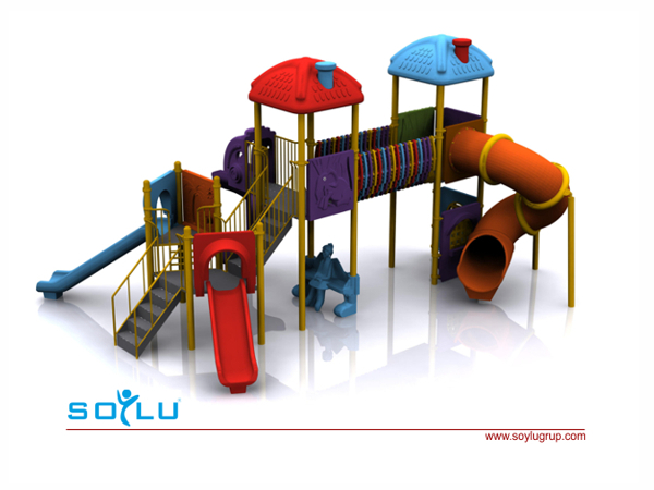 Ev Çatılı Çocuk Oyun Parkı / ENJ0409 Soylu Grup