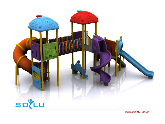 Ev Çatılı Çocuk Oyun Parkı / ENJ0409 Soylu Grup